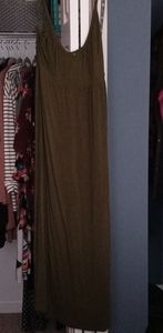 Old Navy Olive Maxi Dress